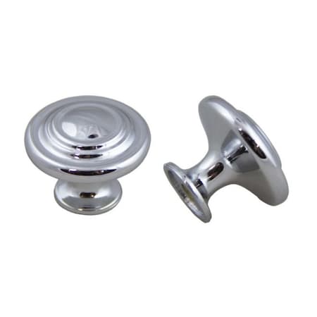 Crown 1-3/8" Spherical Cabinet Knob Polished Chrome Finish CHK971PC
